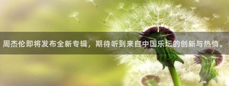 壹号app官方登录入口下载：周杰伦即将发布全新专辑，期待听到来自中国乐坛的创新与热情。